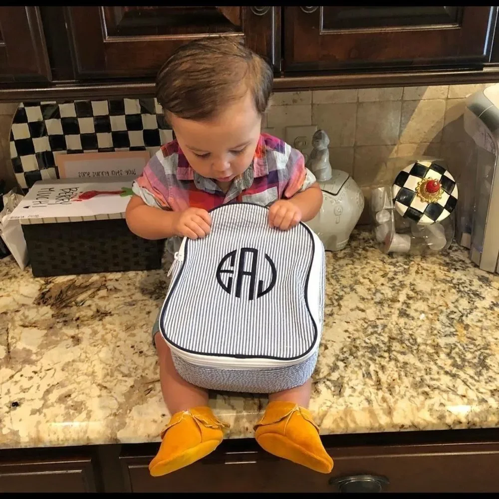 Seersucker Gumdrop Lunchbox